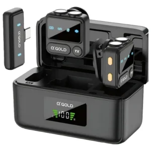 Microfone com Redução de Ruído de IA