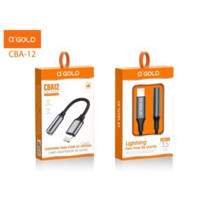 Adaptador de Áudio IOS CBA - 12
